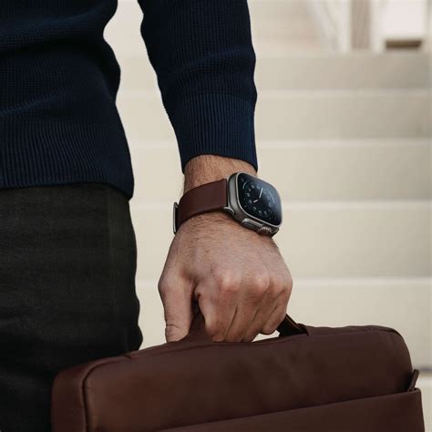 leather apple watch ultra band